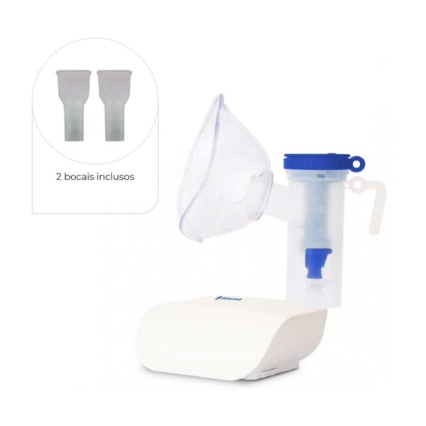 Nebulizador Inalador de Ar Comprimido Adulto e Infantil - Dellamed - Imagem 4