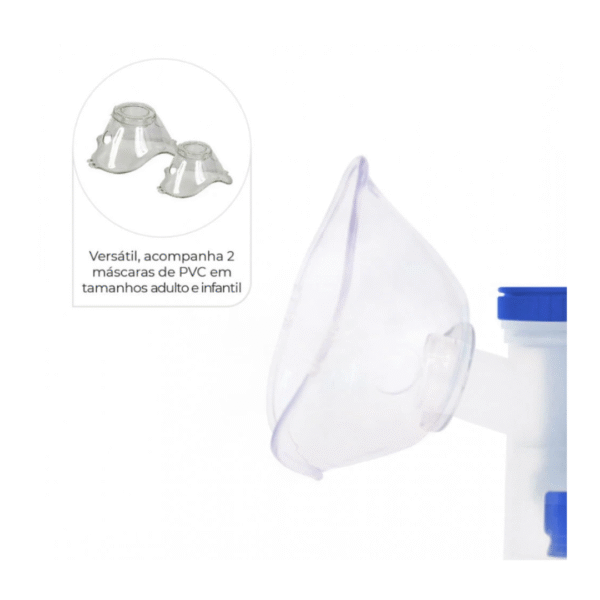 Nebulizador Inalador de Ar Comprimido Adulto e Infantil - Dellamed - Imagem 3
