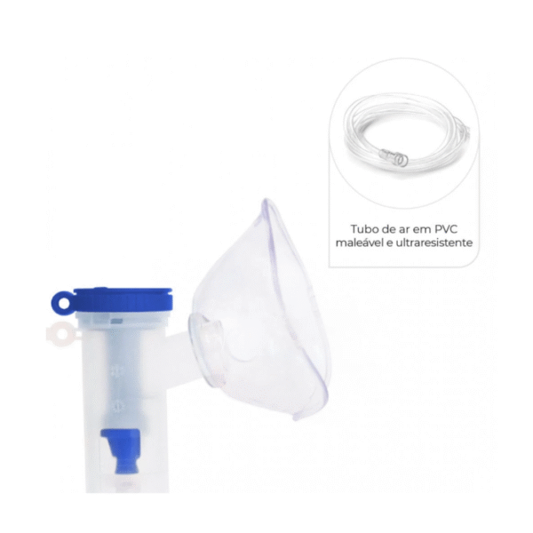 Nebulizador Inalador de Ar Comprimido Adulto e Infantil - Dellamed - Imagem 2
